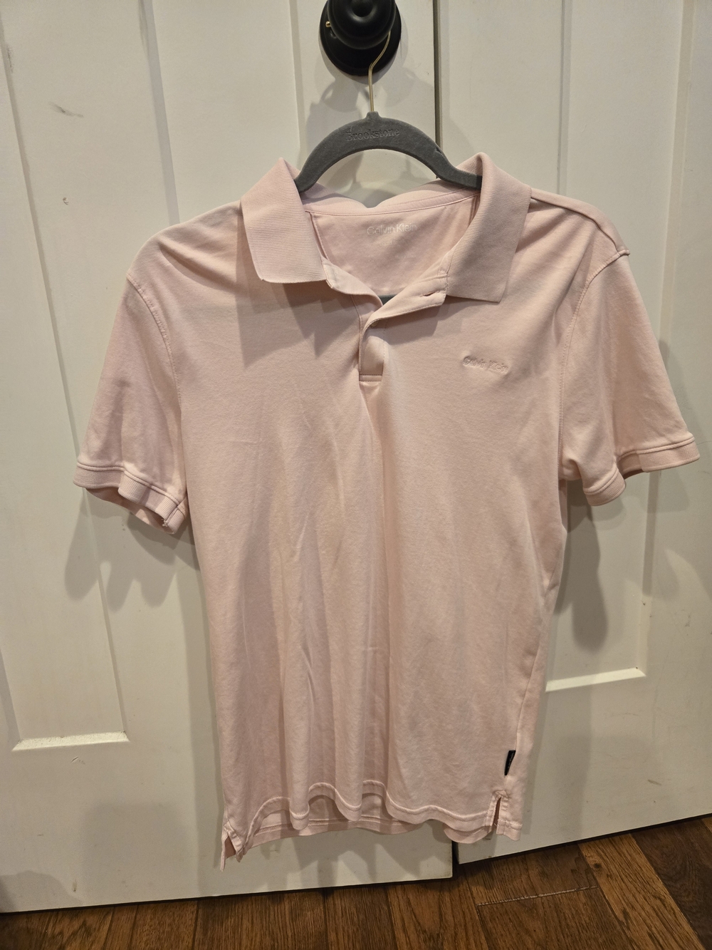 Calvin Klein Pale Pink Polo Shirt